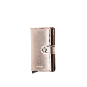 Secrid - Miniwallet - Metallic (RFID Blocking) - Champagne-Brown