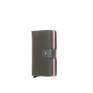 Secrid - Miniwallet - Saffiano (RFID Blocking) - Olive