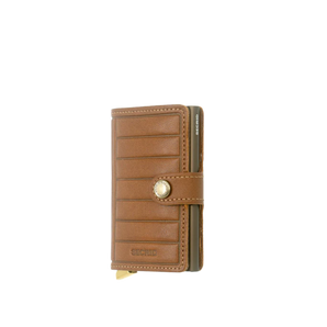 Secrid - Miniwallet - Premium Emboss Line (RFID Blocking) - Cognac