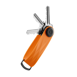 Orbitkey - 2.0 Key Organiser - Active (Black Ring) - Tangerine