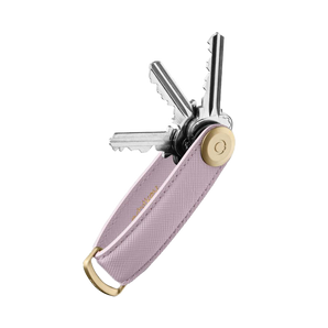 Orbitkey - 2.0 Key Organiser - Saffiano Leather - Lilac