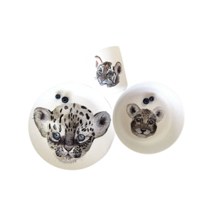 nuukk - Bamboo Set of 3 - Leopards & Friends