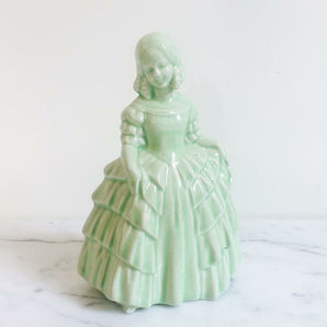 Heima Vintage - Victorian Girl Ceramic Figure