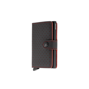 Secrid - Miniwallet - Perforated (RFID Blocking) - Black-Red