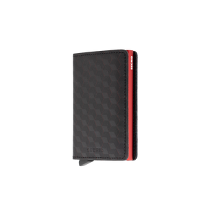 Secrid - Slimwallet - Optical (RFID Blocking) - Black-Red