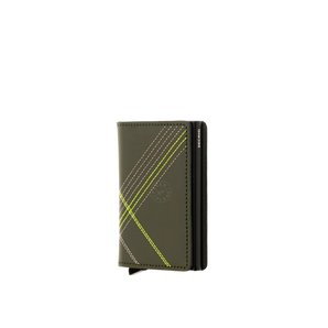 Secrid - Slimwallet - Matte Stitched (RFID Blocking) - Lime