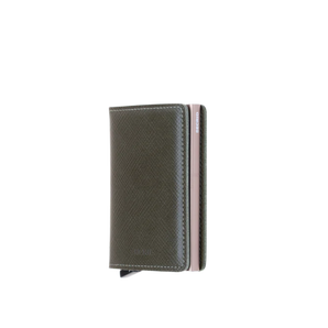 Secrid - Slimwallet - Saffiano (RFID Blocking) - Olive