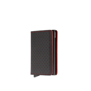 Secrid - Slimwallet - Perforated (RFID Blocking) - Black-Red