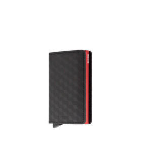 Secrid - Slimwallet - Optical (RFID Blocking) - Black-Red