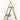 Hasegawa - Slim Mini 3 steps Ladder - Gold