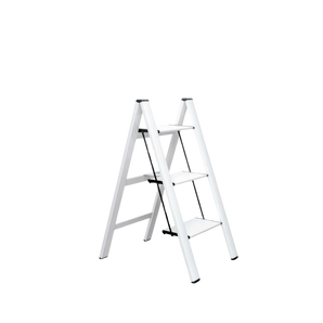 Hasegawa - Slim Mini 3 steps Ladder - White