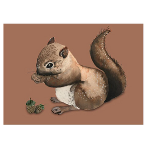 nuukk - Postcard - Squirrel