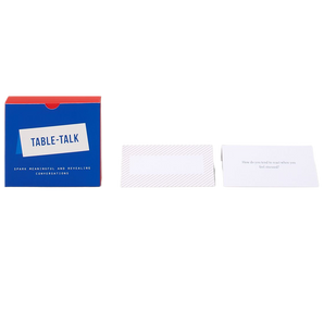 The School of Life - Table Talk Conversation placecards