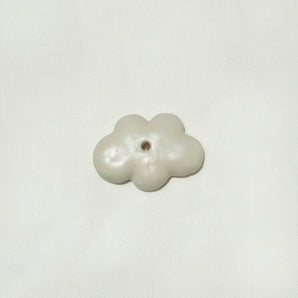 thenatc - Incense Holder - Satin Matte White Cloud