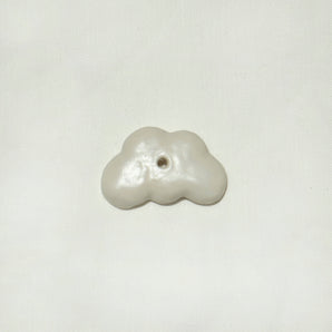 thenatc - Incense Holder - Satin Matte White Cloud