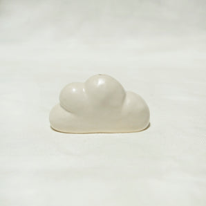 thenatc - Incense / Dried Flower Holder - Satin Matte White Cloud