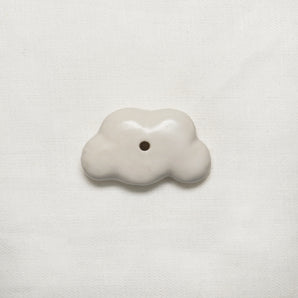 thenatc - Incense Holder - Satin Matte White Cloud