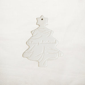 thenatc - Ornament - White Tree w/star