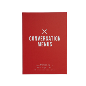 The School of Life - Conversation Menus Card Set