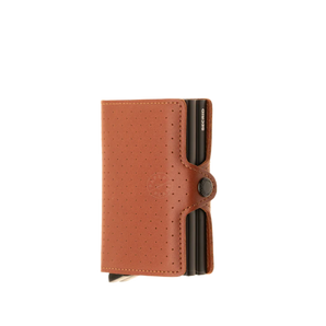 Secrid - Twinwallet - Perforated (RFID Blocking) - Cognac