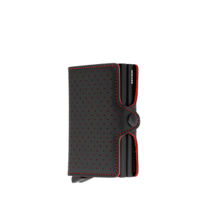 Secrid - Twinwallet - Perforated (RFID Blocking) - Black-Red