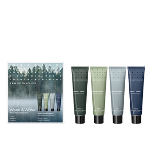 Skandinavisk - GIFTSET - WOOD & WATER (4 Mini Hand Cream set)